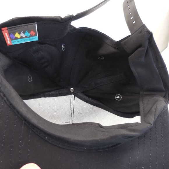 Vintage Snap-On Motorsports Snapback Hat Adjustable Rare Rope Black Swingster - Picture 6 of 8
